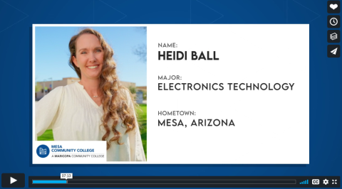 Electronics Student Success Story - Heidi
