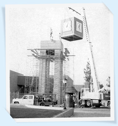 MCC's Clock Tower under construction