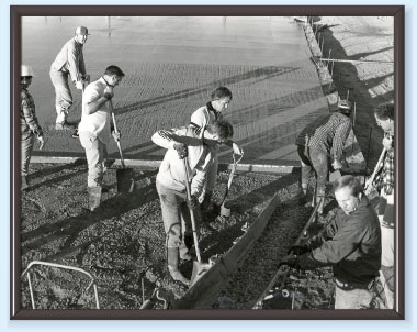 Construction of the Health Improvement Center