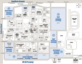Southern &amp; Dobson Interactive Campus Map
