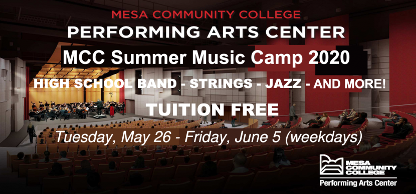 Music Camp Instrumental Music Mesa Community College