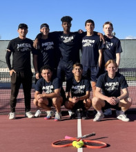 MCC's Men's Tennis team